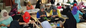 Pelatihan Kerajinan Sulam Manik dan Arguci