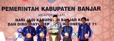 Pameran Banjar Expo Menampilkan produk Unggulan Kabupaten Banjar