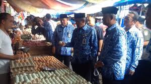 BUPATI BANJAR SIDAK PASAR BAUNTUNG BATUAH MARTAPURA