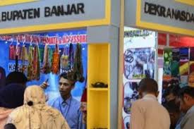 Produk Unggulan Kabupaten Banjar di Pameran TTI Expo Medan