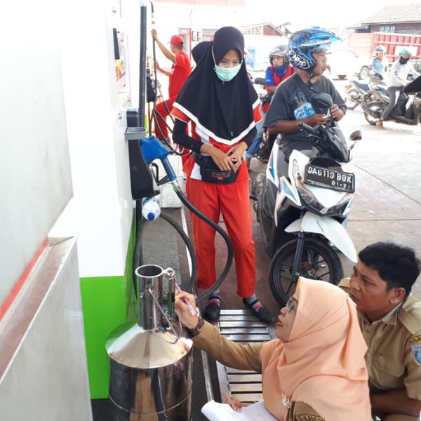 BIDANG METROLOGI LAKSANAKAN KEGIATAN UTTP (UKUR, TAKAR, TIMBANG, DAN PERLENGKAPANNYA) TRIWULLAN II