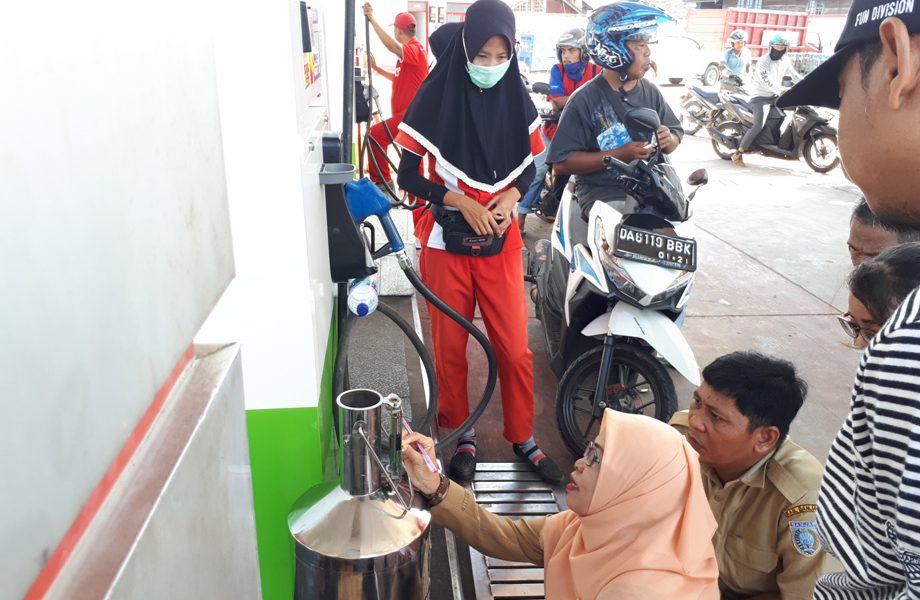 BIDANG METROLOGI LAKSANAKAN KEGIATAN UTTP (UKUR, TAKAR, TIMBANG, DAN PERLENGKAPANNYA) TRIWULLAN II