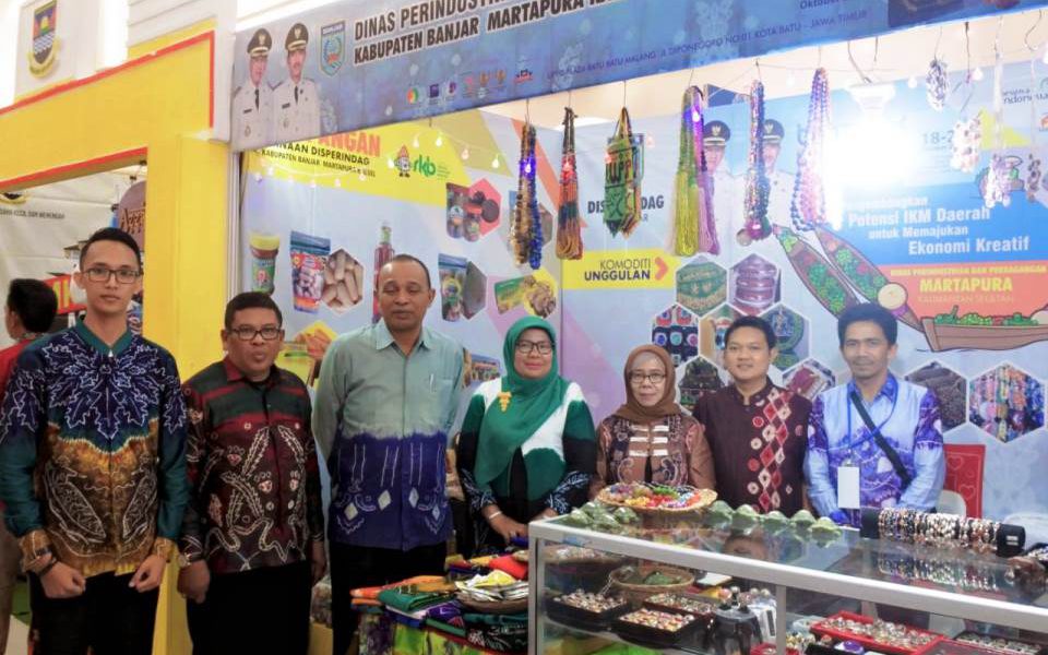 TINGKATKAN POTENSI IKM DI PAMERAN BIATTEX EXPO DI KOTA BATU MALANG
