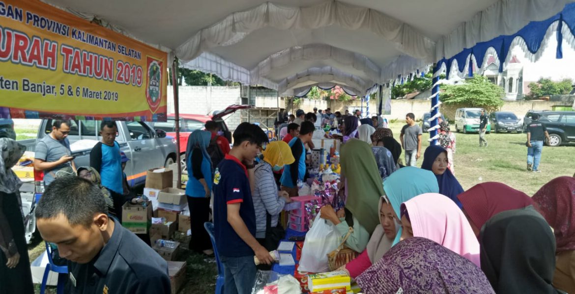 PASAR MURAH DALAM RANGKA HAUL ABAH GURU SEKUMPUL
