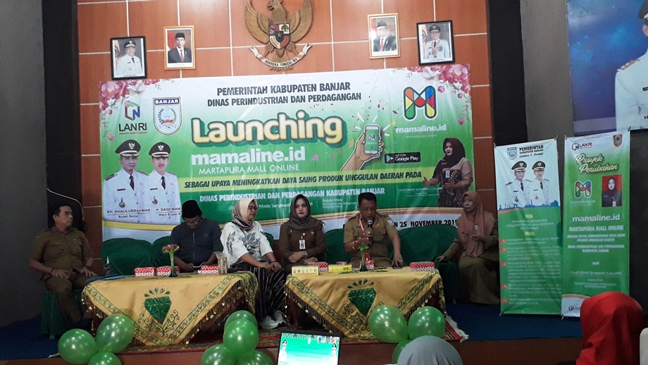 TINGKAT PENGGUNAAN PRODUK DALAM NEGERI, INI YANG DILAKUKAN DISPERINDAG KABUPATEN BANJAR