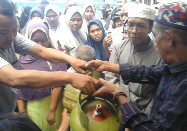 JELANG AKHIR 2019, DISPERINDAG PASTIKAN ALUR DISTRIBUSI LPG 3 KG AMAN