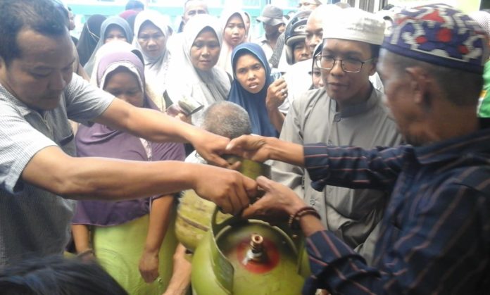 JELANG AKHIR 2019, DISPERINDAG PASTIKAN ALUR DISTRIBUSI LPG 3 KG AMAN