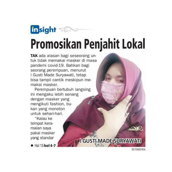 Disperindag Promosikan Penjahit Lokal