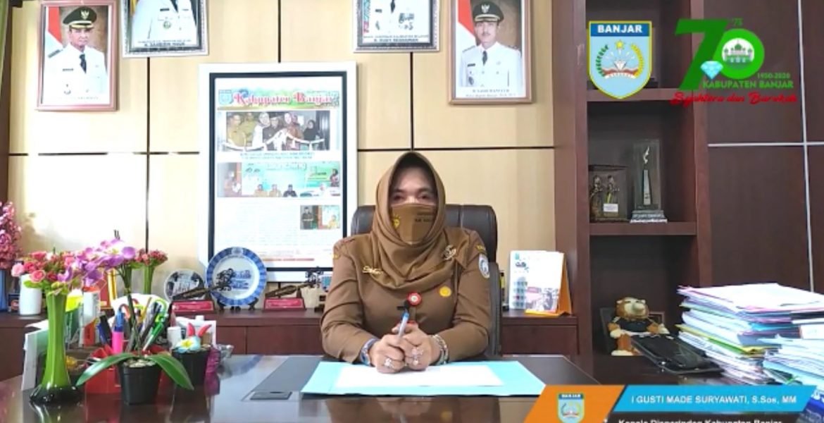 Disperindag Kab Banjar Mengucapkan Selamat Hari Jadi Kabupaten Banjar Ke-70 Tahun 2020