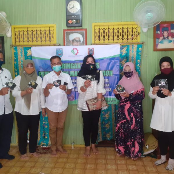 Disperindag Kabupaten Banjar Dorong IKM Bikin Masker Medis