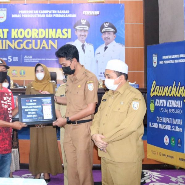 Disperindag Banjar Luncurkan Kartu Kendali Gas Subsidi