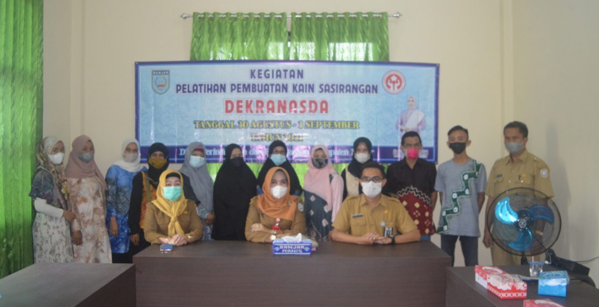 Disperindag Banjar Gelar Pelatihan Echo Sasirangan