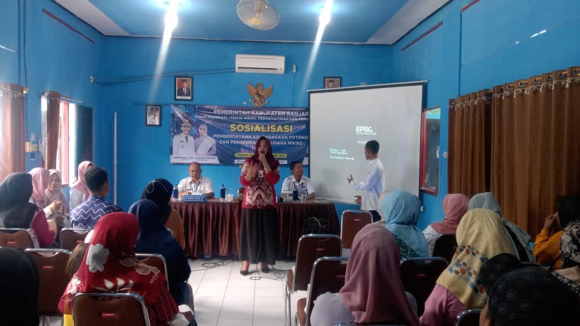 Lakukan Pendekatan, DKUMPP Sosialisasikan Pengembangan Potensi Pemberdayaan Usaha Mikro di Karang Intan