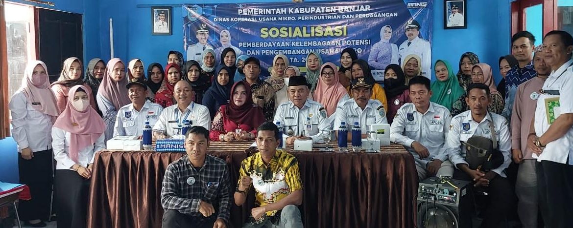 DKUMPerindag Kabupaten Banjar Bentuk Kelompok Inklusif di 5 Kecamatan