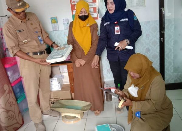 DKUMPP Tera Ulang Alat Ukur Di Puskesmas Mataraman