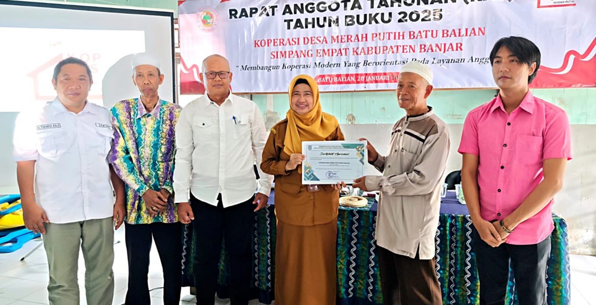 DKUMPP Banjar Apresiasi KDMP Batu Balian Gelar RAT Tepat Waktu