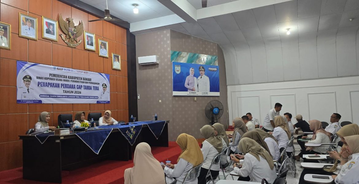 Pemkab Banjar Gelar Penapakan Perdana Cap Tanda Tera Tahun 2026