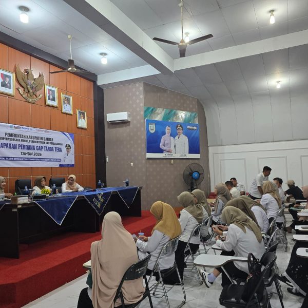 Pemkab Banjar Gelar Penapakan Perdana Cap Tanda Tera Tahun 2026