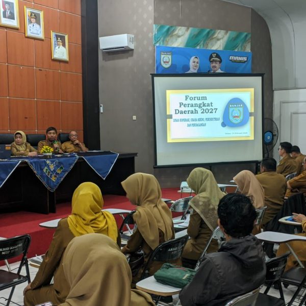 Susun Penyempurnaan Renja 2027, DKUMPP Gelar Forum Perangkat Daerah