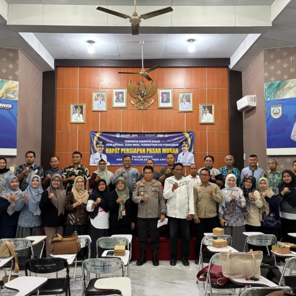 Jelang Ramadan, Pemkab Banjar Gelar Rapat Persiapan Pasar Murah di 20 Kecamatan