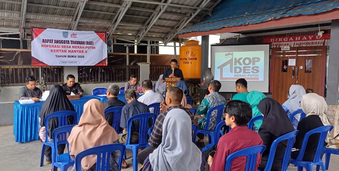 Tingkatkan Akuntabilitas, KDMP Kertak Hanyar II Sukses Gelar RAT Tutup Buku 2025 Tepat Waktu