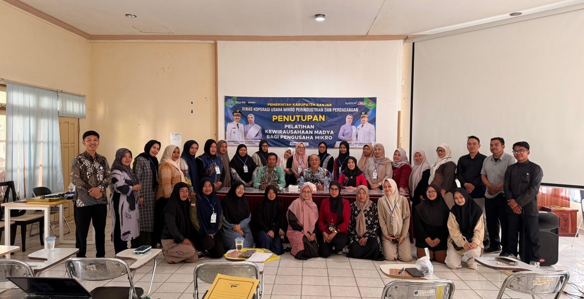 Pelatihan Kewirausahaan Madya bagi Pengusaha Mikro Tahun 2026 Resmi Ditutup