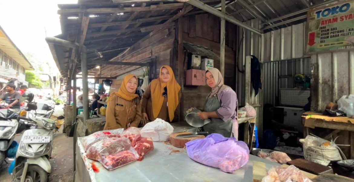 DKUMPP Kabupaten Banjar Lakukan Pendataan Pada Industri Penggilingan Daging di Martapura.