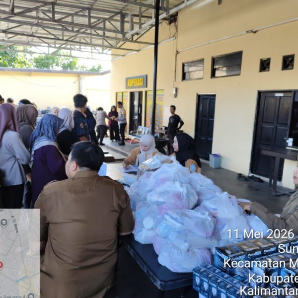 Polres Banjar dan DKUMPP Gelar Gerakan Pangan Murah, Ringankan Beban Masyarakat