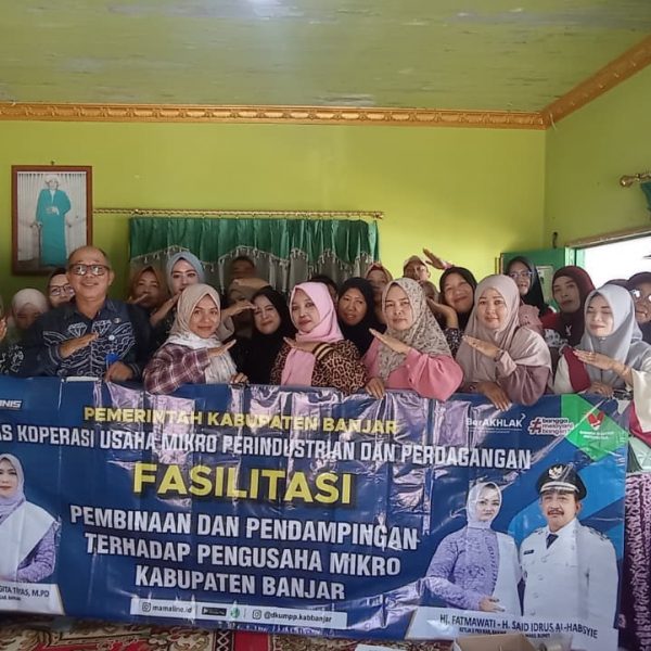 DKUMPP Banjar Lakukan Pembinaan dan Pendampingan UMKM Inklusif Gambut