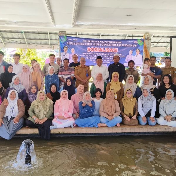 DKUMPP Gelar Sosper bersama Pengusaha Mikro Kabupaten Banjar