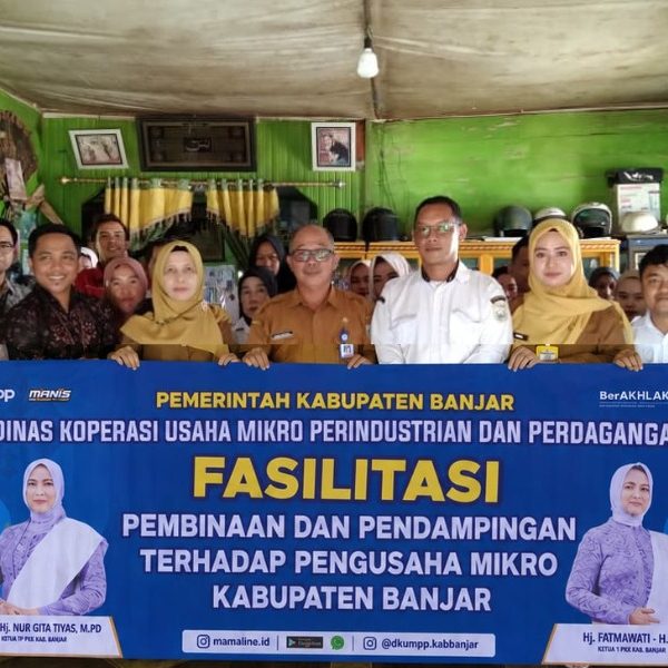 DKUMPP Banjar Lakukan Pembinaan dan Pendampingan UMKM Inklusif Aluh-Aluh
