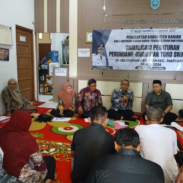 DKUMPP Banjar Sosialisasikan Regulasi Toko Swalayan kepada Masyarakat Keraton