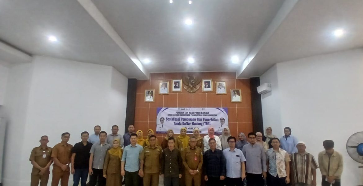 TINGKATKAN TERTIB PERGUDANGAN DKUMPP LAKSANAKAN SOSIALISASI PEMBINAAN DAN PENERBITAN TDG