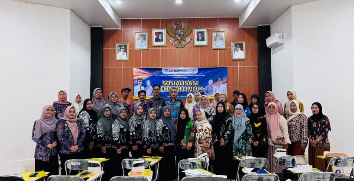 DKUMPP Banjar Gelar Sosialisasi Kemasan Produk, Dorong IKM Tingkatkan Daya Saing
