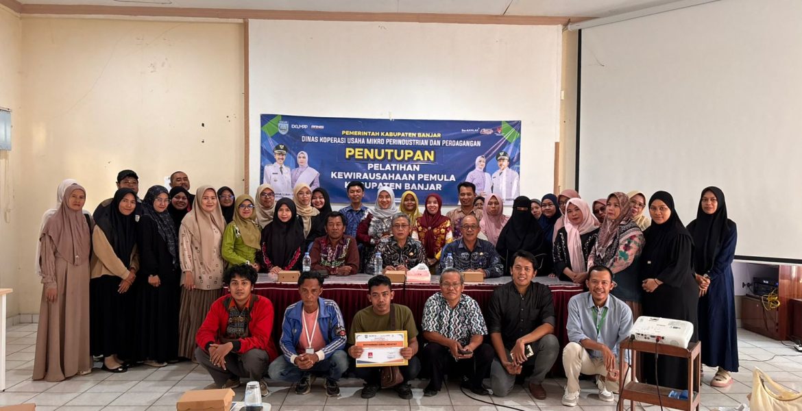 DKUMPP Banjar Bekali 35 Pengusaha Mikro dengan Pelatihan Kewirausahaan Pemula