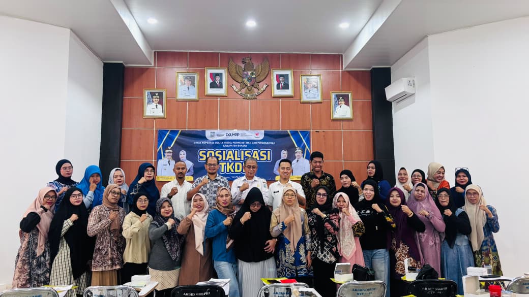 DKUMPP Kabupaten Banjar Gelar Sosialisasi TKDN, Dorong IKM Tingkatkan Daya Saing Produk Lokal